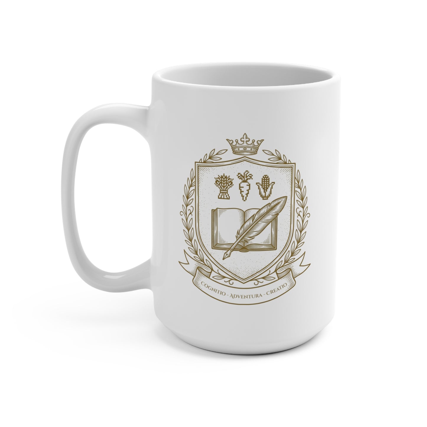 The Retro Academic Crest 15oz Mug