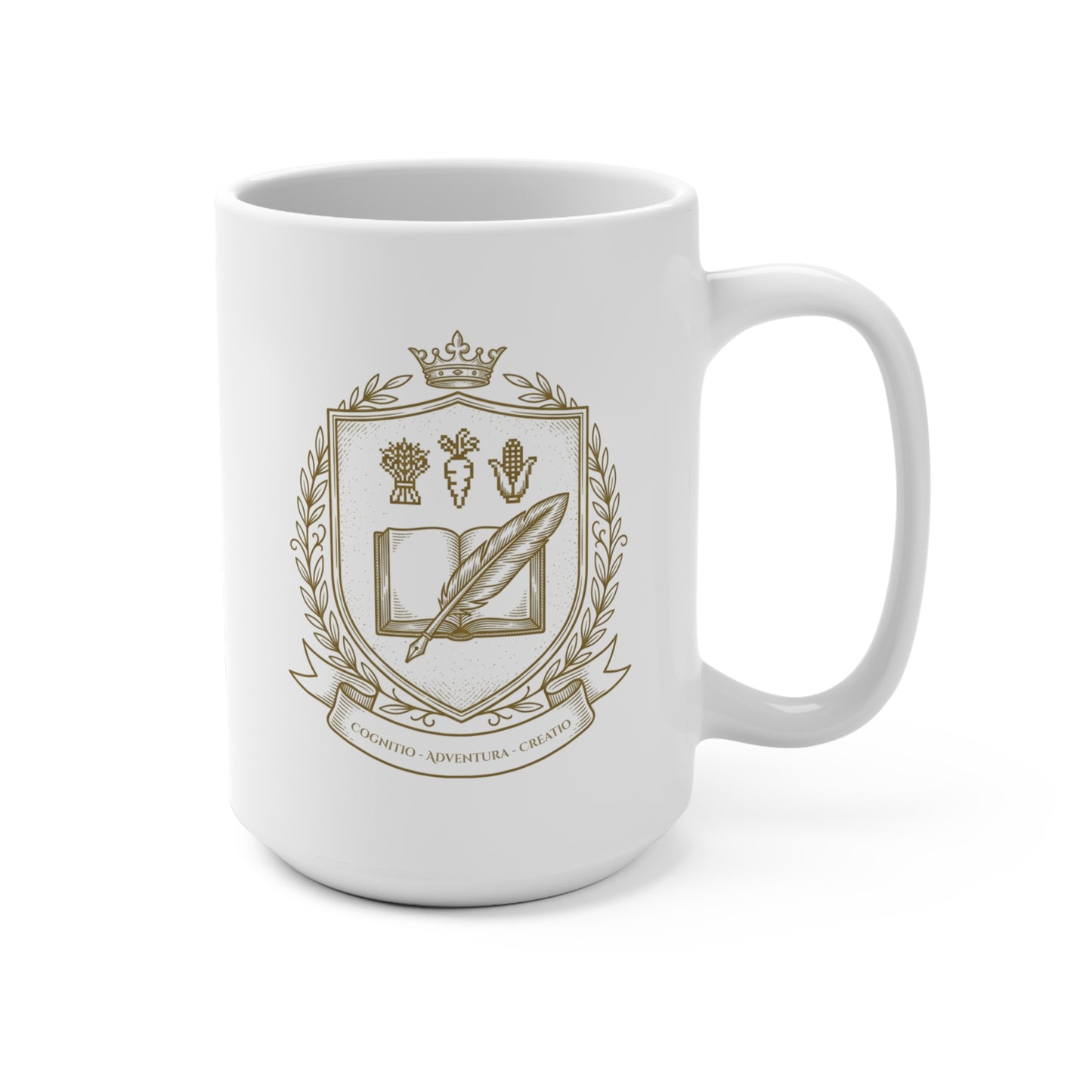 The Retro Academic Crest 15oz Mug