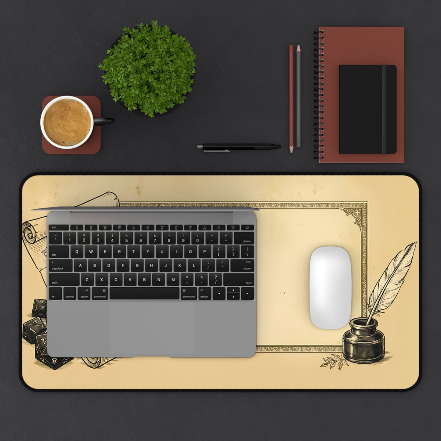 The Dungeon Master's Study Desk Mat
