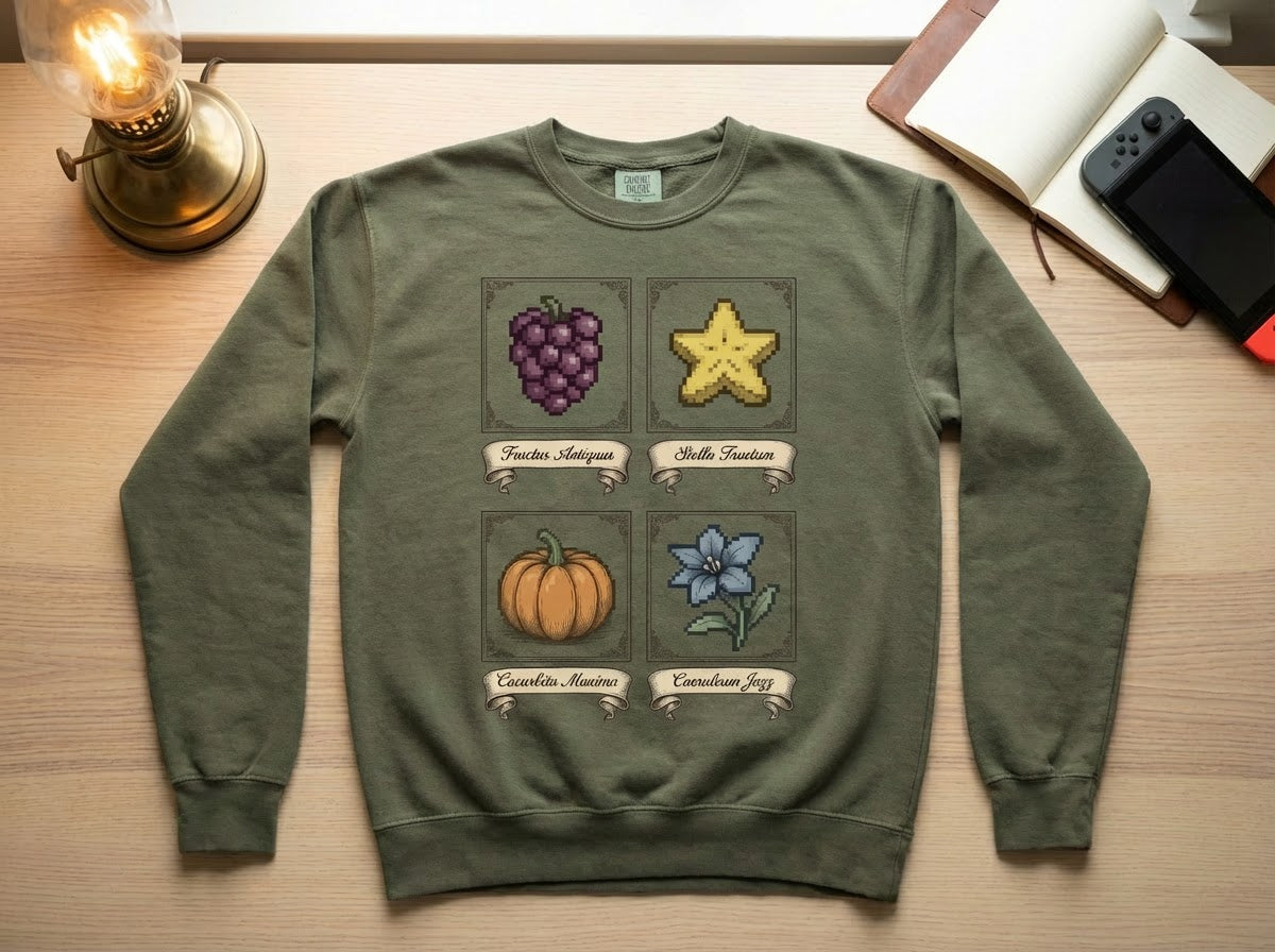 The Botanist's Crop Chart Sweatshirt