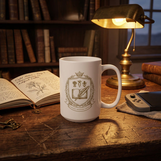 The Retro Academic Crest 15oz Mug