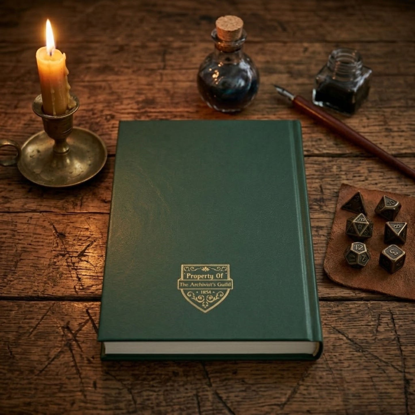 The Research Notes & Side Quests Hardcover Journal